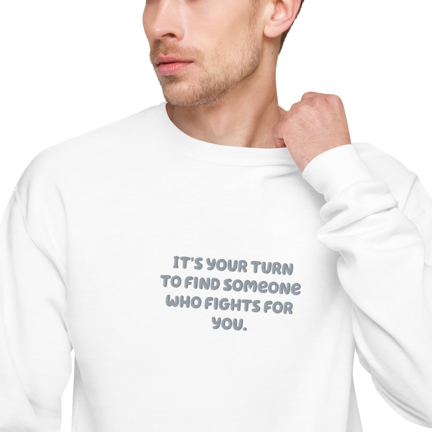 Your Turn Unisex fleece sweatshirt